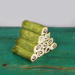 Rachatłukum Turecki Nugat Czekolada Puder Pistacje