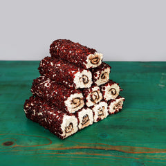 Rachatłukum Turecki Nugat Czekolada Berberys