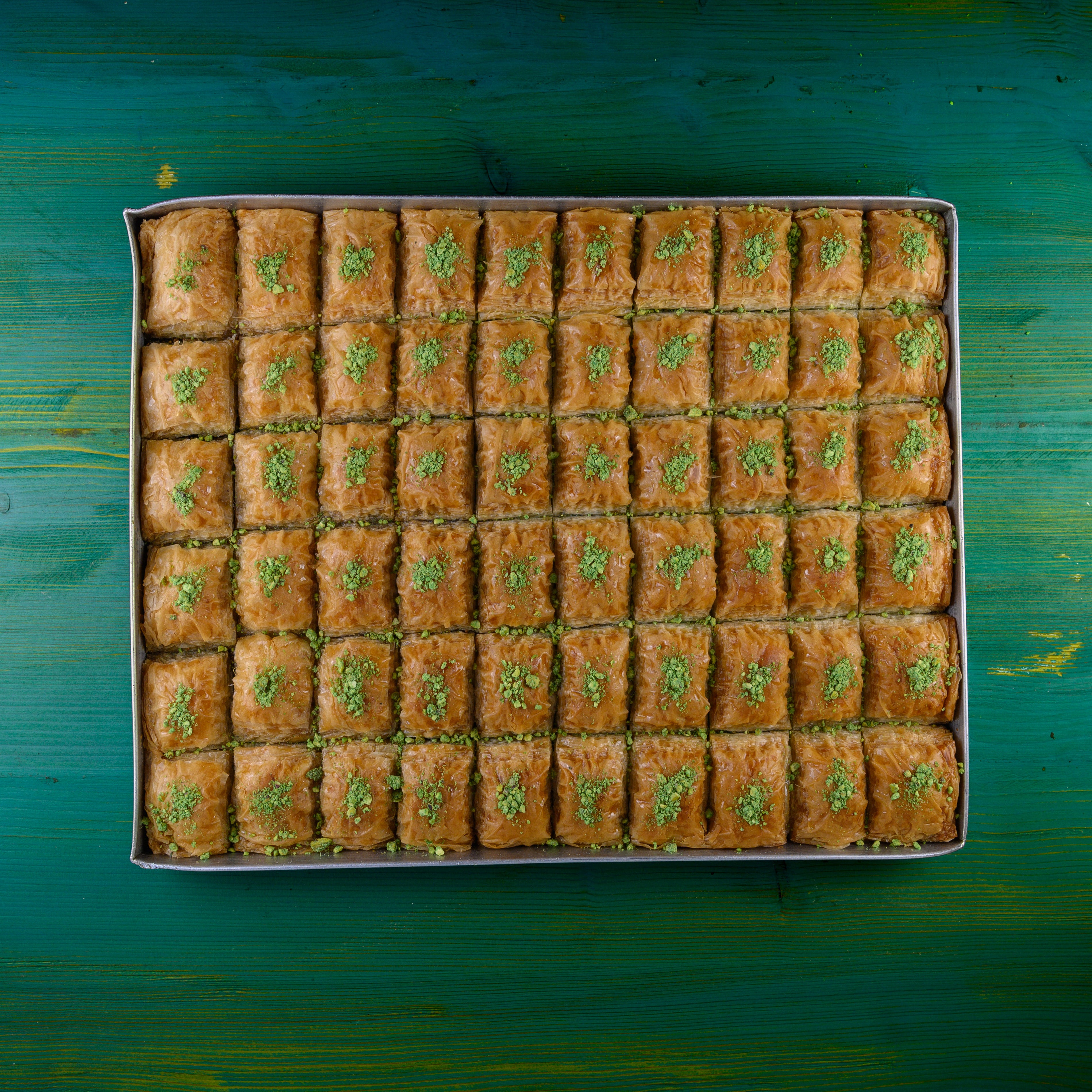 Aragostine stuffed with pistachio cream