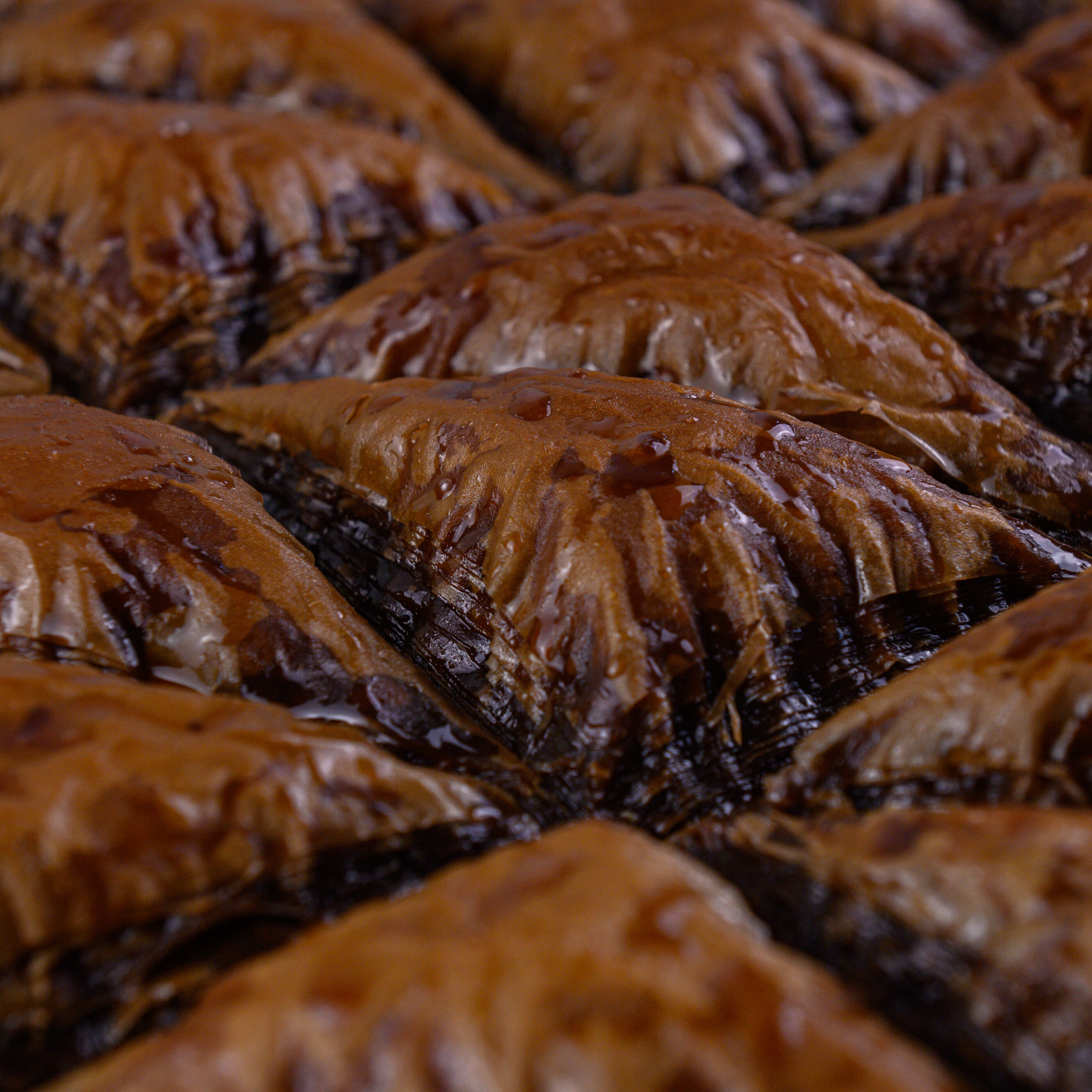 Aragostine stuffed with pistachio cream