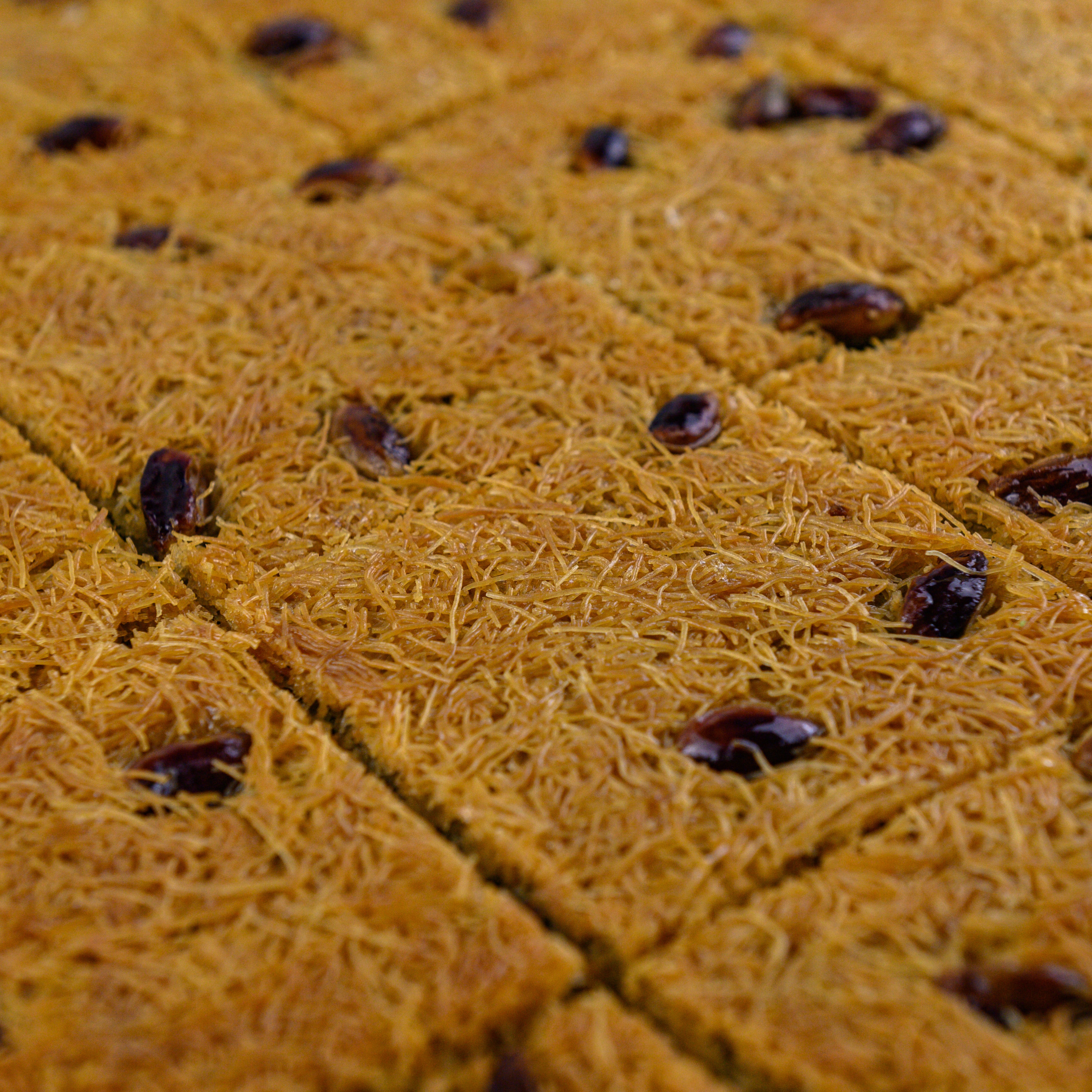 Aragostine stuffed with pistachio cream