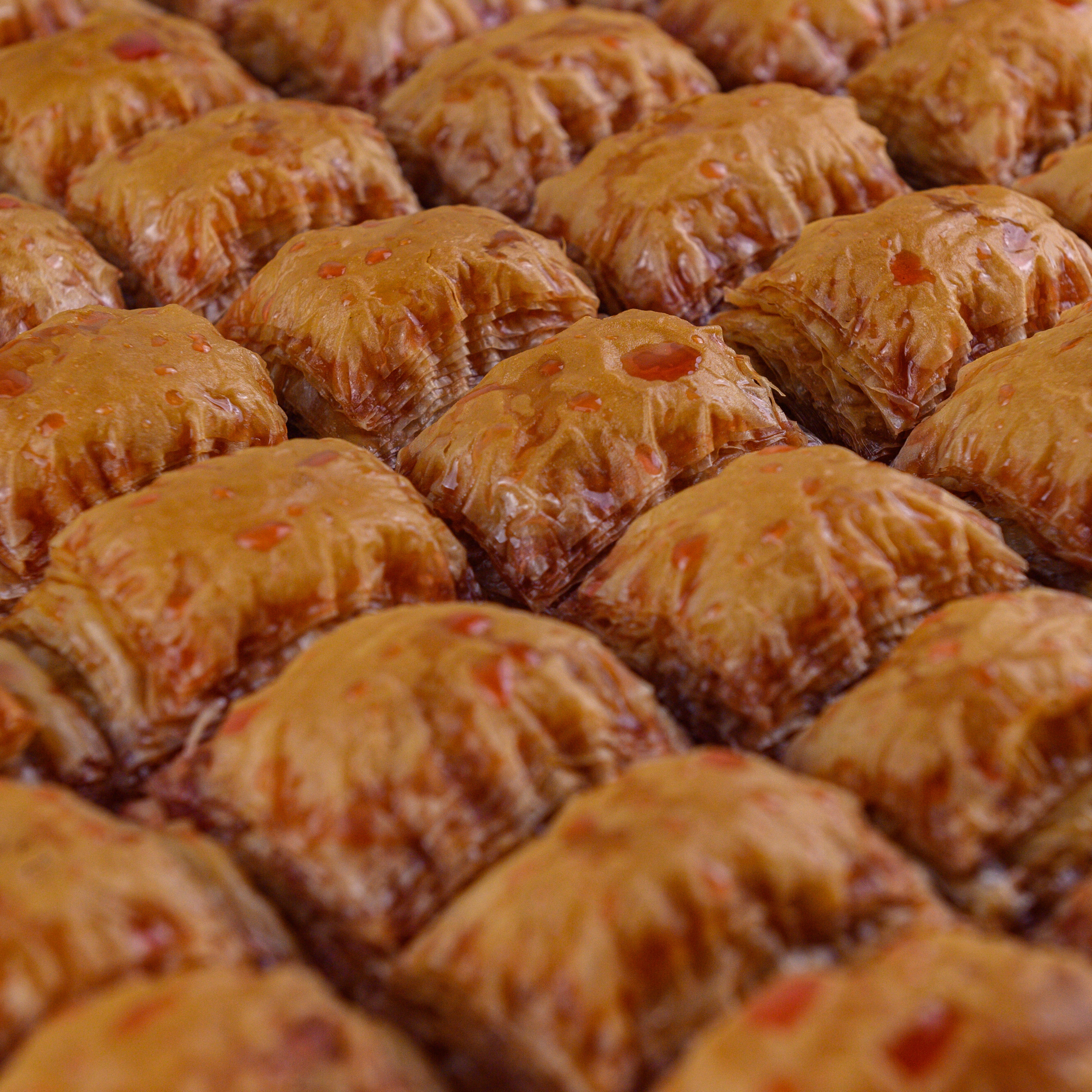 Aragostine stuffed with pistachio cream