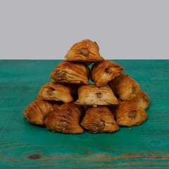 Aragostine stuffed with pistachio cream