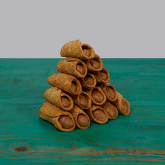 Aragostine stuffed with pistachio cream