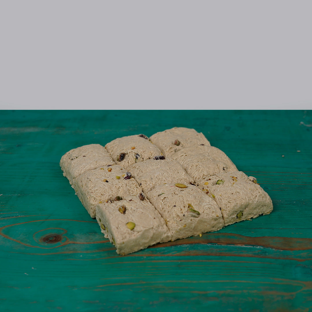 Aragostine stuffed with pistachio cream
