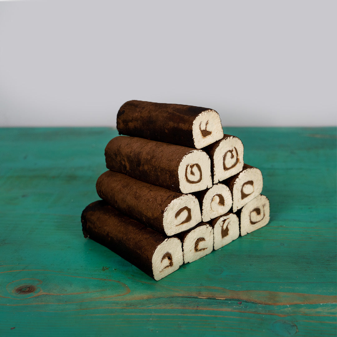 Banana Pasha Rolled Turkish Delight
