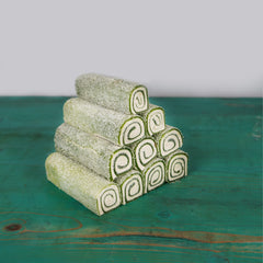 Banana Pasha Rolled Turkish Delight