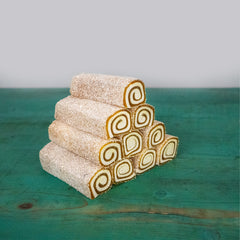 Banana Pasha Rolled Turkish Delight