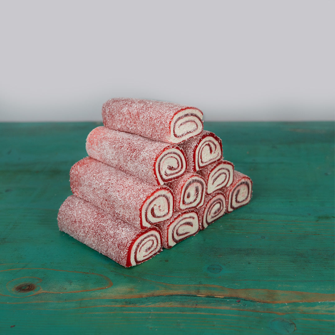 Banana Pasha Rolled Turkish Delight