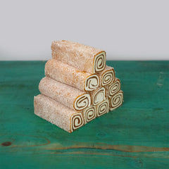 Banana Pasha Rolled Turkish Delight