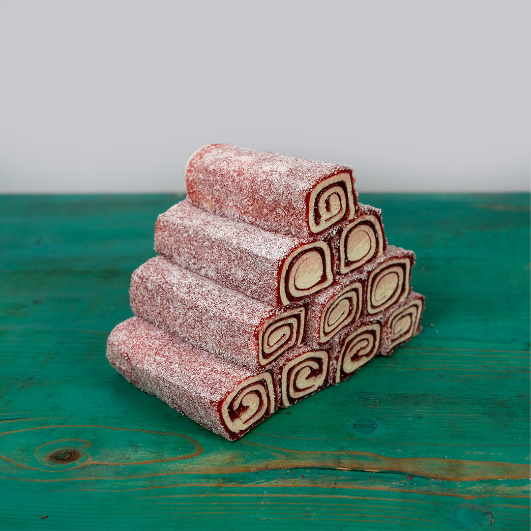Banana Pasha Rolled Turkish Delight