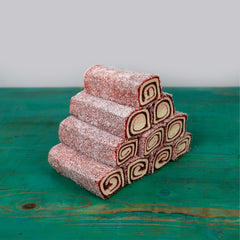 Banana Pasha Rolled Turkish Delight